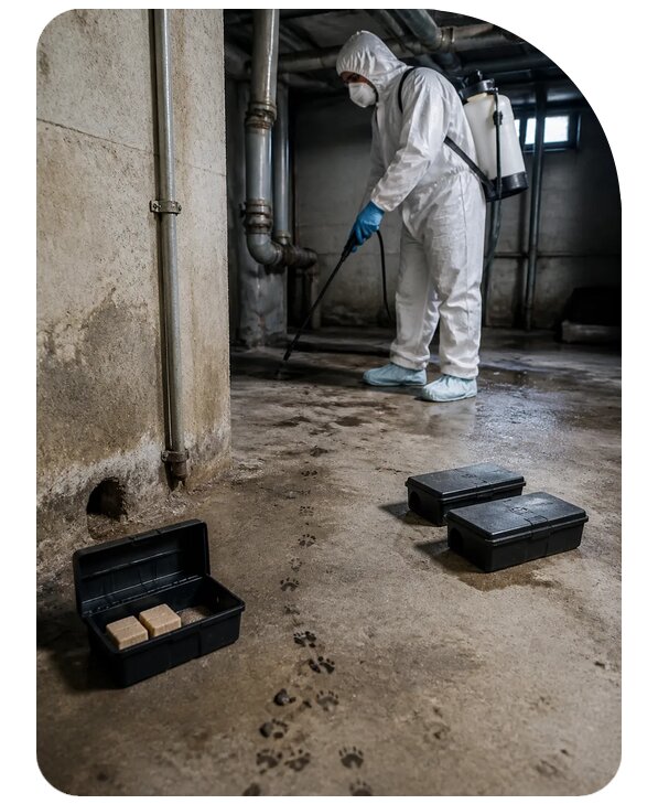 Срочное уничтожение крыс в Махачкале по цене от 2589 р. | Сенат-Мхч